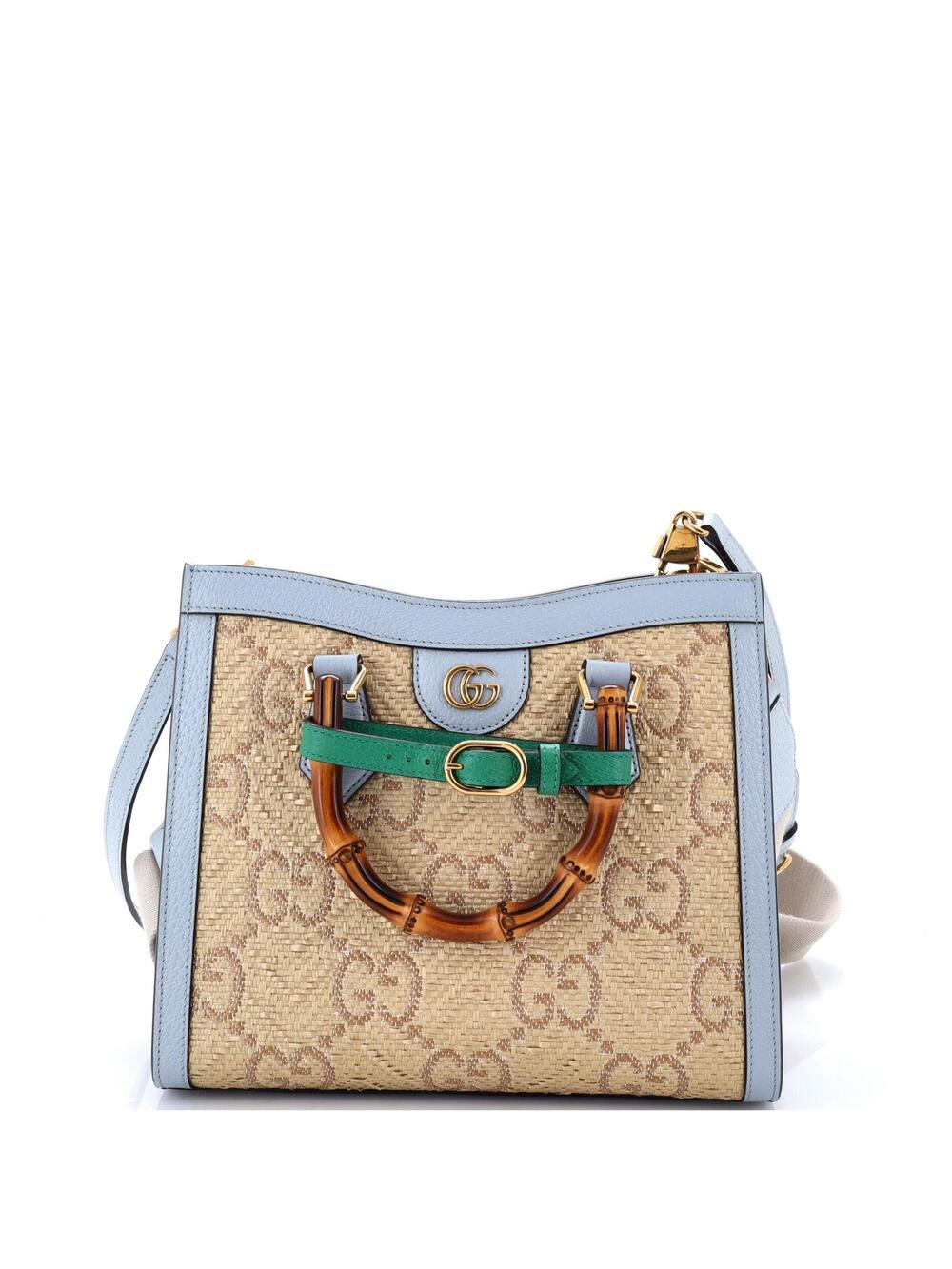 Gucci Diana Nm Bamboo Handle Tote Gg #283170G20B